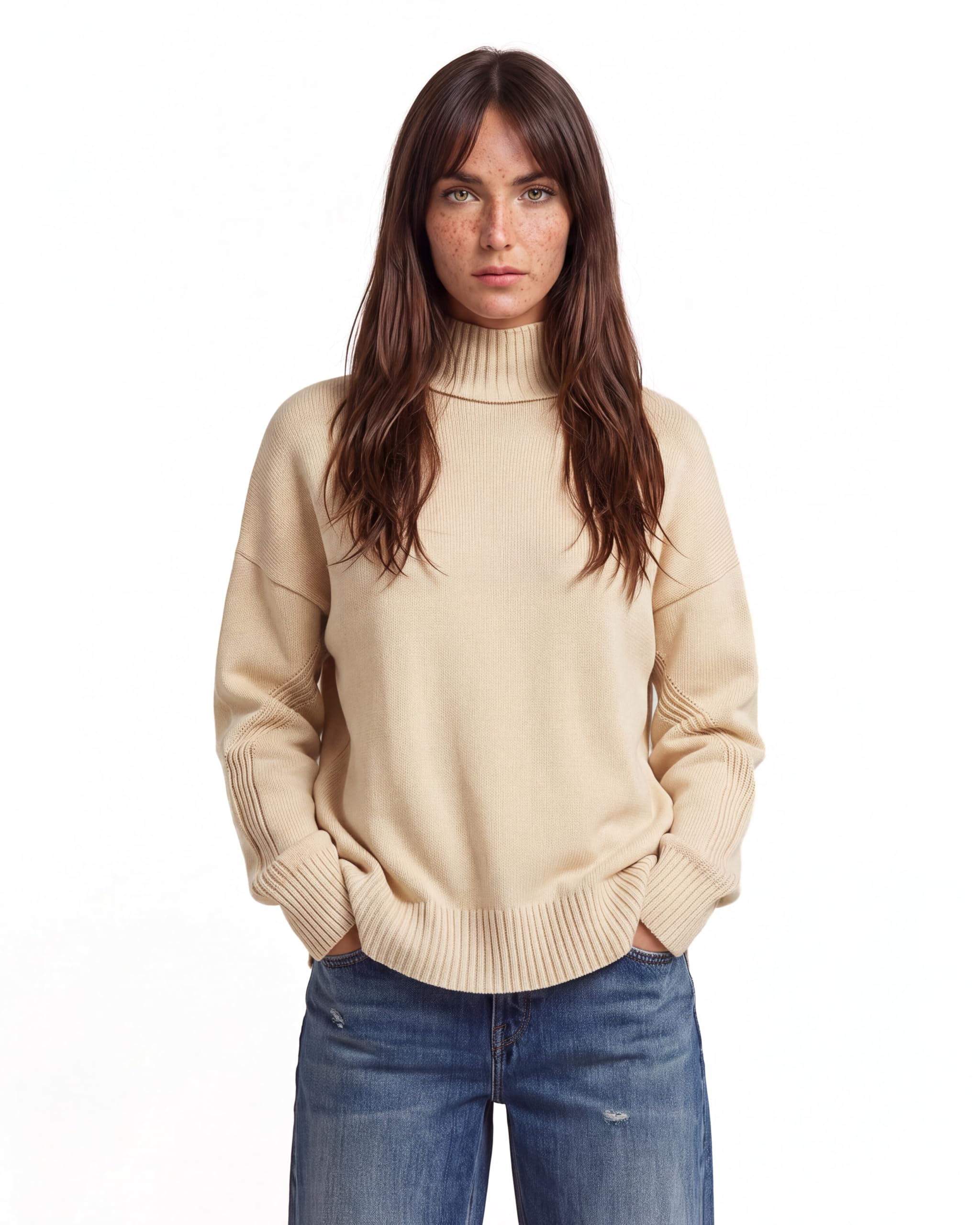 G-Star Milano High Neck Knit Wmn Pullover Donna