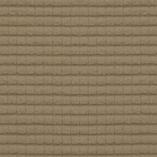 Vista 16 de Easy-Going - Funda elástica para sofá biplaza, 1 pieza, suave, con parte inferior elástica, protector para niños, tela jacquard de elastano y Gris