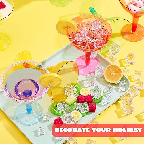 Miniatura 6 de JOYIN Paquete de 36 vasos de plástico Margarita de 12 onzas desechables Cinco De Mayo Fiesta Decoración para fiestas divertidas de tacos tazas de