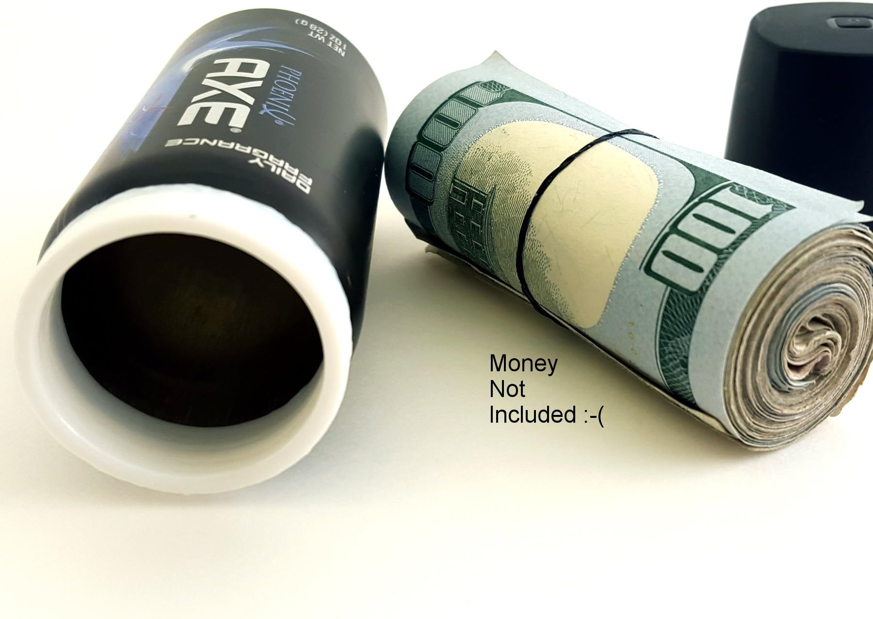 Small Travel Size Can Safe - Diversion Safe - Stash Can (Axe Body Spray)