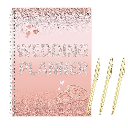 Engagement Gifts Wedding Planner Organizer: 12-Month Checklist with Budget Tracker