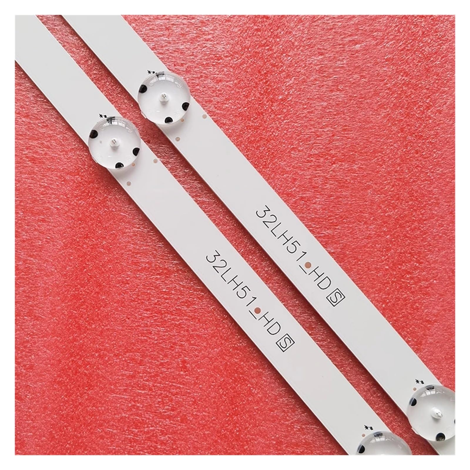 2pcs LED Strip For LG 32LF510B 32LH510B 32LH590U LGE_WICOP - Foto 3