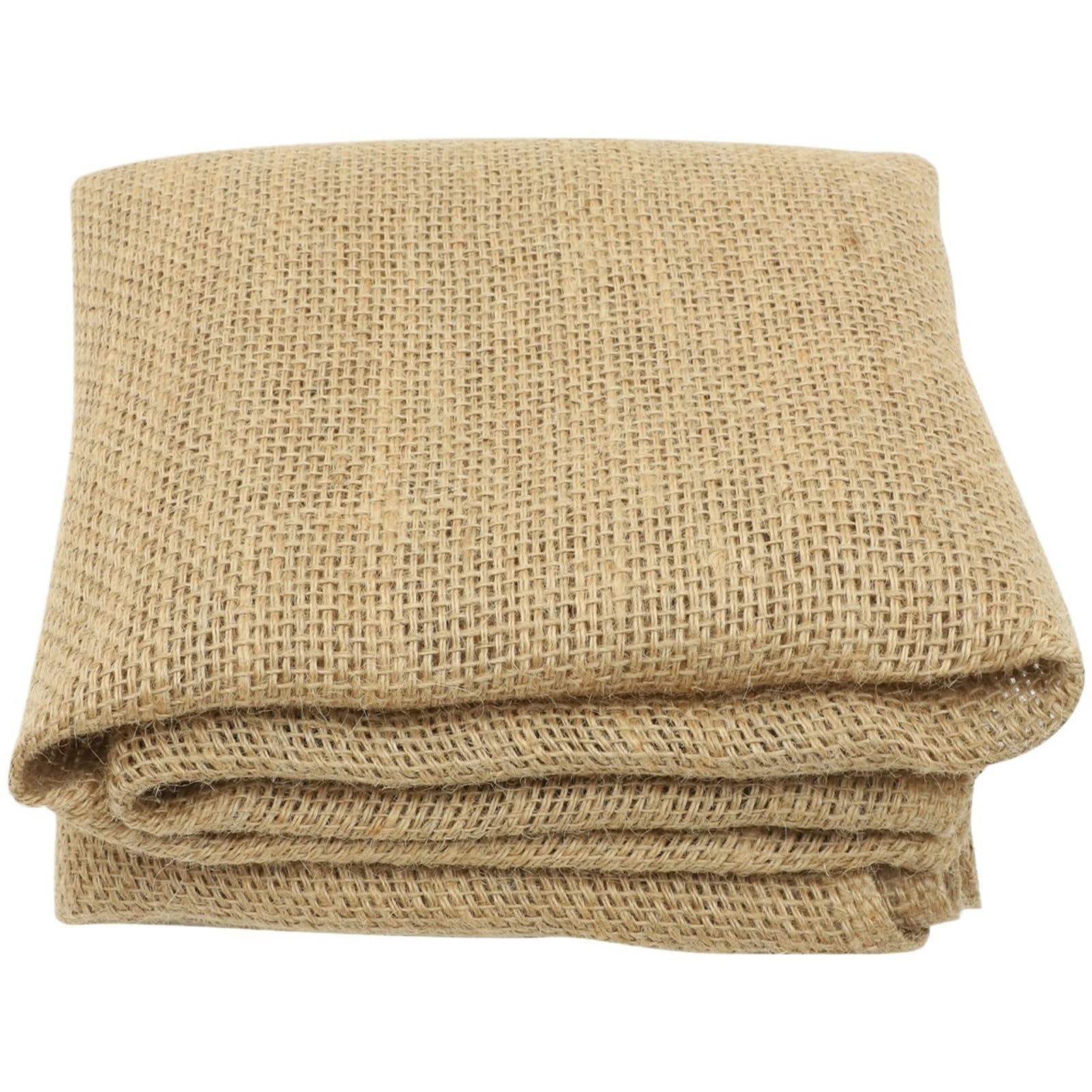 Toile de jute en lin noble 1 m x 2 m pour créations d'artisanat