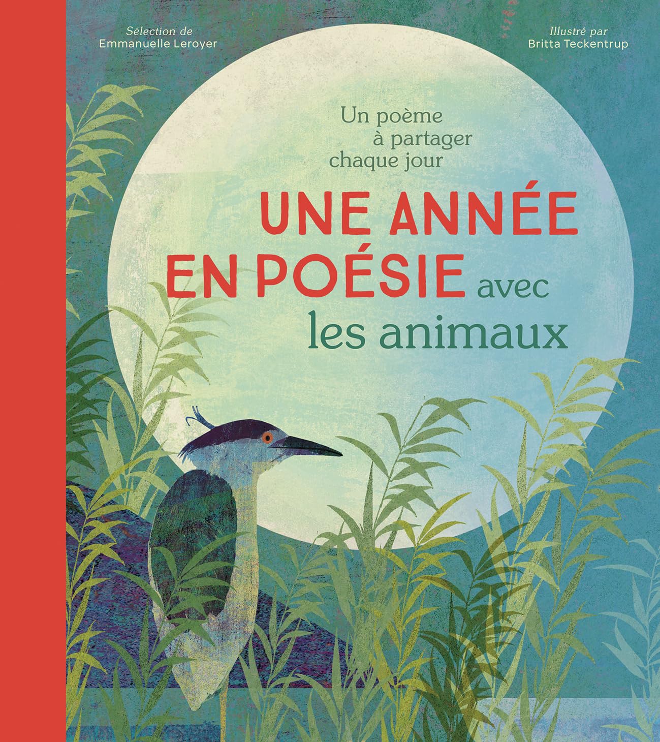 Une année en poésie avec les animaux: Un poème à partager chaque jour