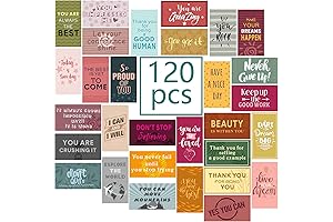 Outus Love Bomb Kindness Cards: 120 Heartfelt Encouragement Mini Notes