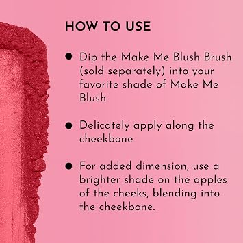 Lawless Make Me Blush Talc-Free Velvet Blush - Phoenix - Premium Blush with Natural Ingredients to Moisturize and Nourish Skin While Imparting a Soft, Silky Finish - 0.18 oz
