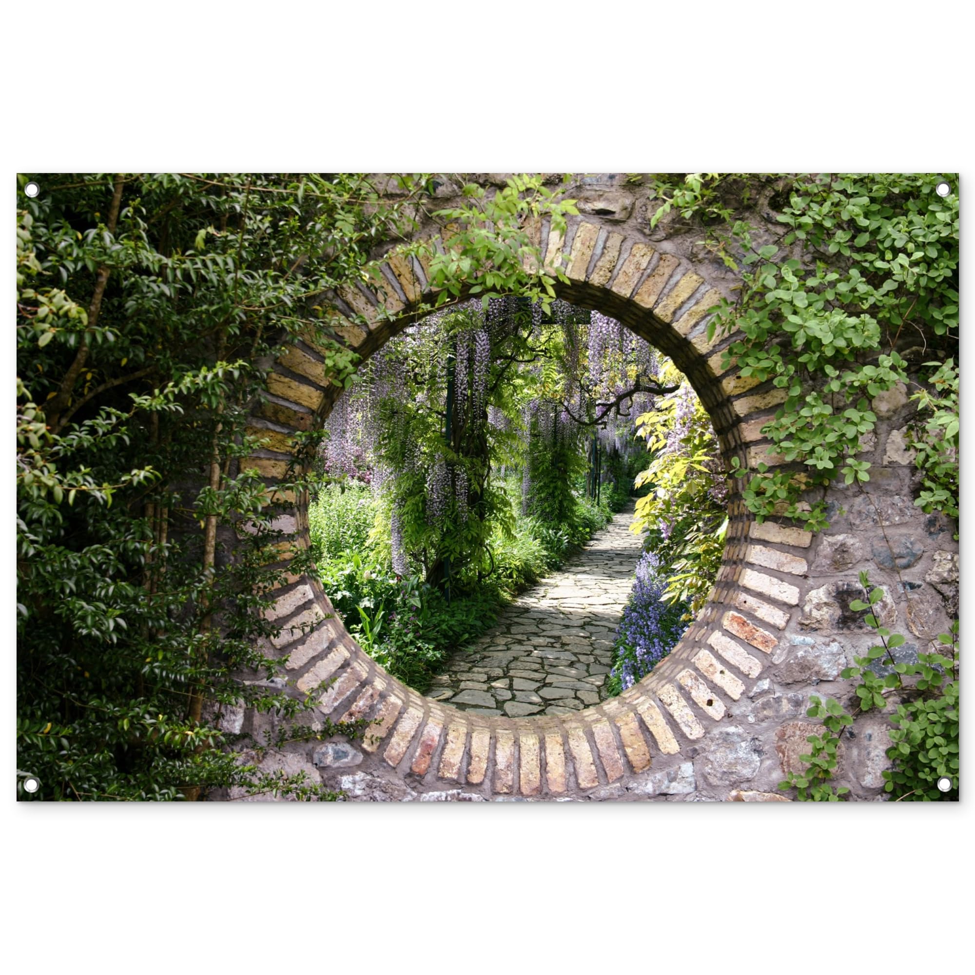 MuchoWow© Garden Decor Balcony Accessories Outdoor Decorations Posters Wall — image 1