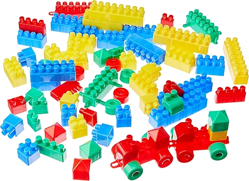 Blocos de Montar Bloquinhos 256 Peças, GGB Plast
