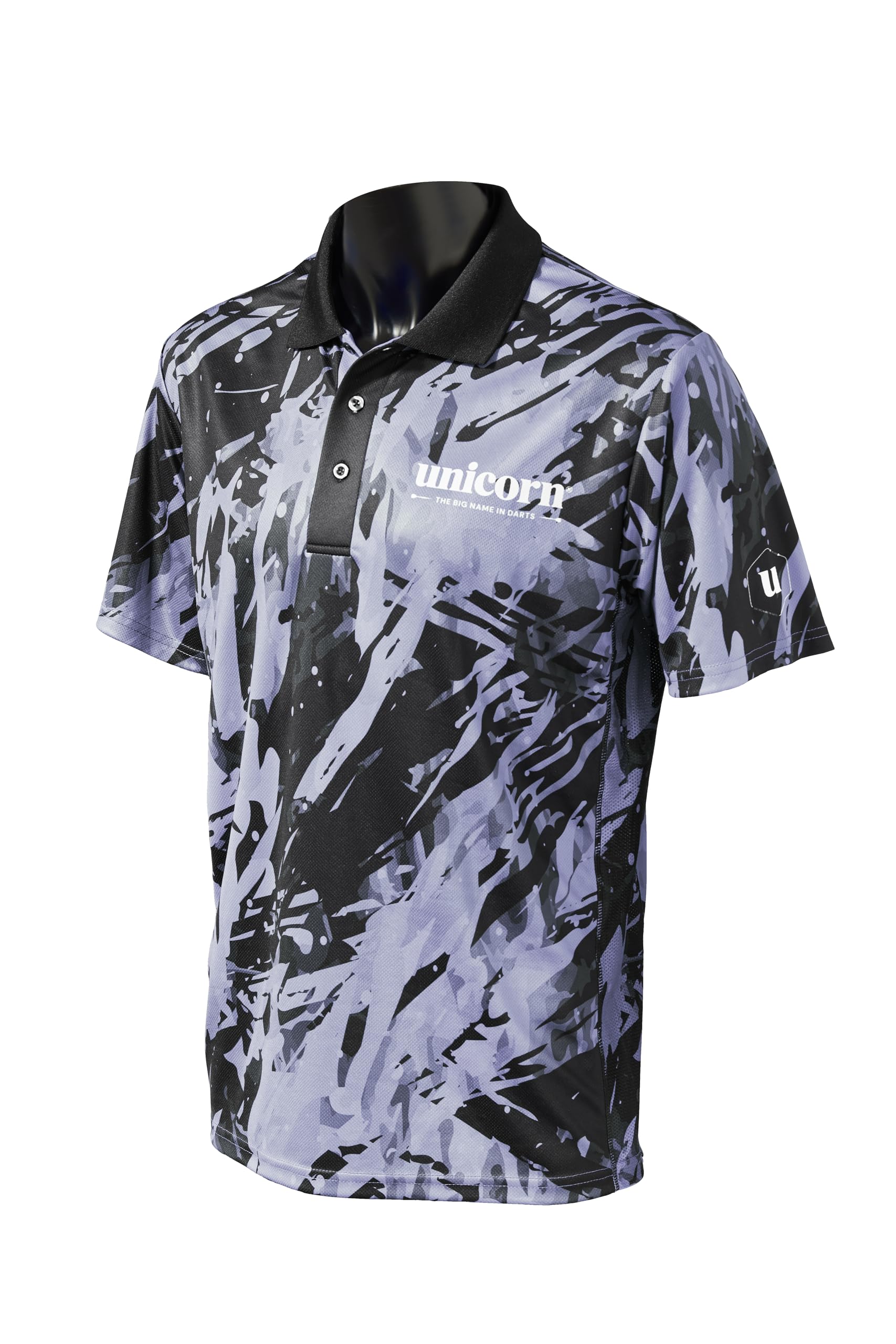Unicorn Pro-Tech Camo Camiseta de Dardos Unisex Adulto (Pack de 1)