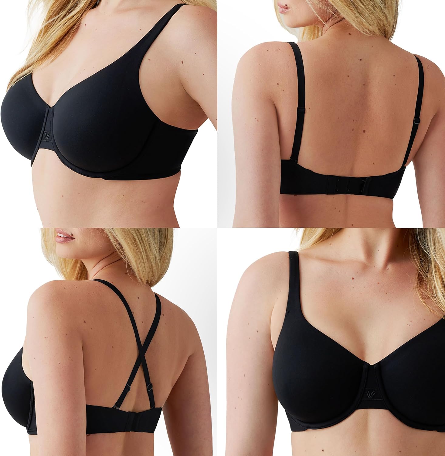 Wacoal Womens Ever Flexing Unlined Underwire Full Coverage Bra, 855473 - Image 3