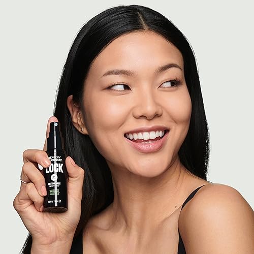 Miniatura 10 de Revlon Colorstay - Spray fijador de bloqueo de 24 horas, evita que el maquillaje facial se derrita y se desvanezca, matificante, difuminador y