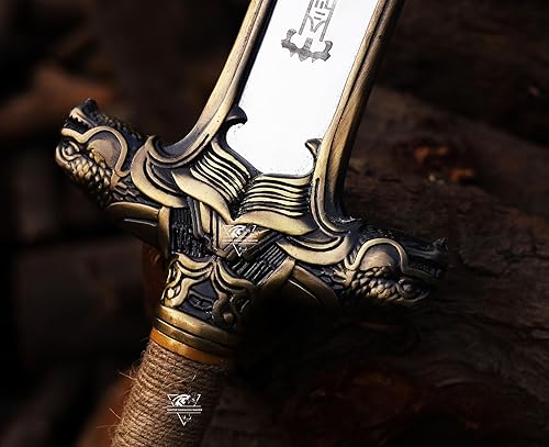 Vista 14 de 40 Inch Viking Sword of Ragnar Lothbrok - Viking Sword of Kings Ragnar Sword - Viking Sword Real Functional Sword - Real Viking Sword Viking Sword