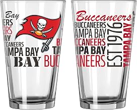 Tampa Bay Buccaneers Official NFL 16 fl. oz. Spirit Pint Glass