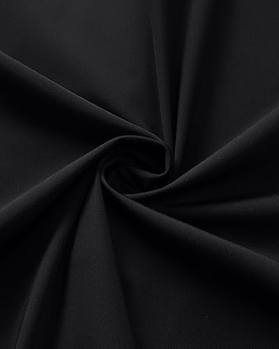 Miniatura 5 de Alimens & Gentle Camisas de vestir para hombre, elásticas, ajustadas, de manga larga, con botones, sin arrugas, camisas formales de negocios