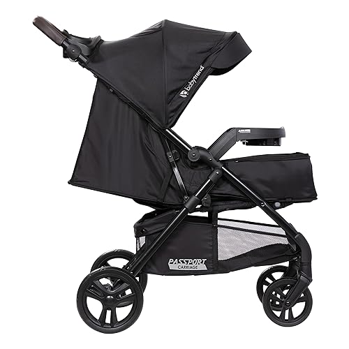 Miniatura 4 de Baby Trend Passport Carriage Travel System DLX (con Ez-Lift Plus), Uptown Black