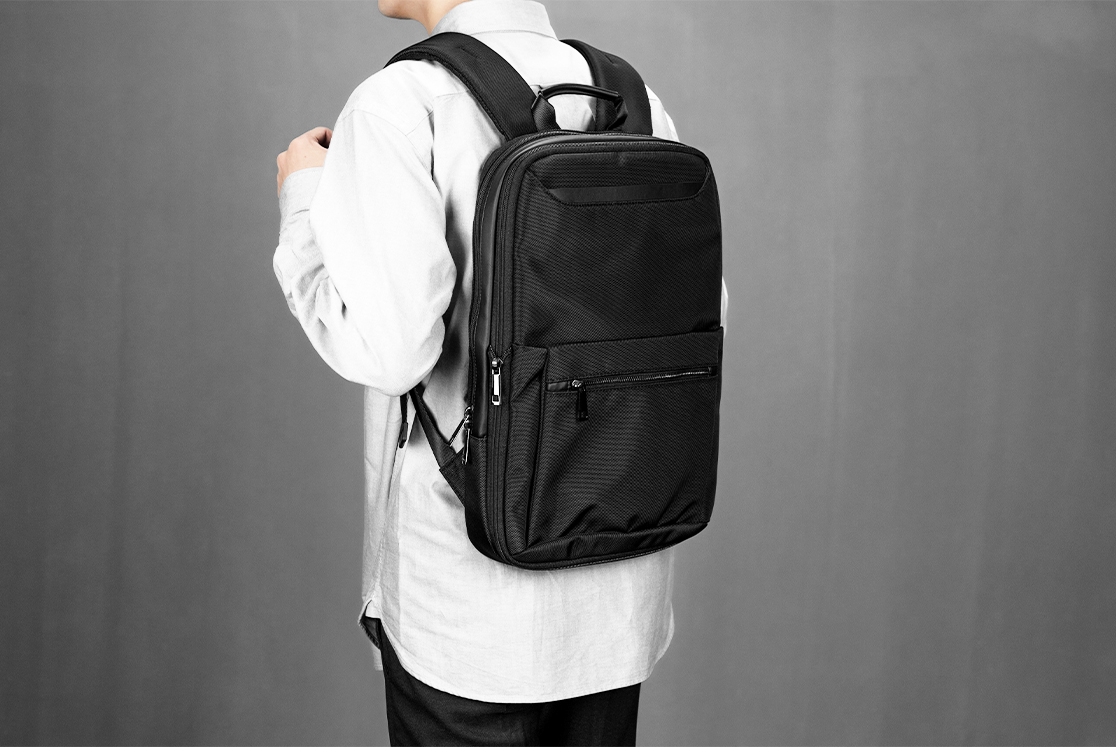 Amazon.co.jp: [zepirion] ビジネスリュック メンズ【薄型なのに2倍に