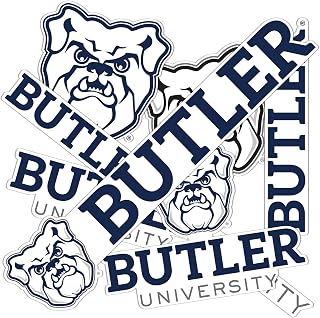 Desert Cactus Butler University Sticker Bulldogs BU Vinyl Decals Laptop Water Bottle Car Scrapbook Sheet T2 (Type 2)