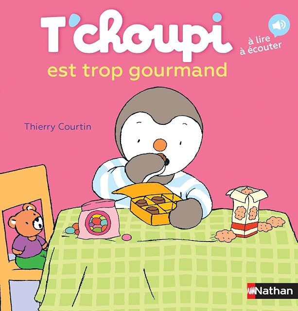 Portada de T'choupi est trop gourmand: 6