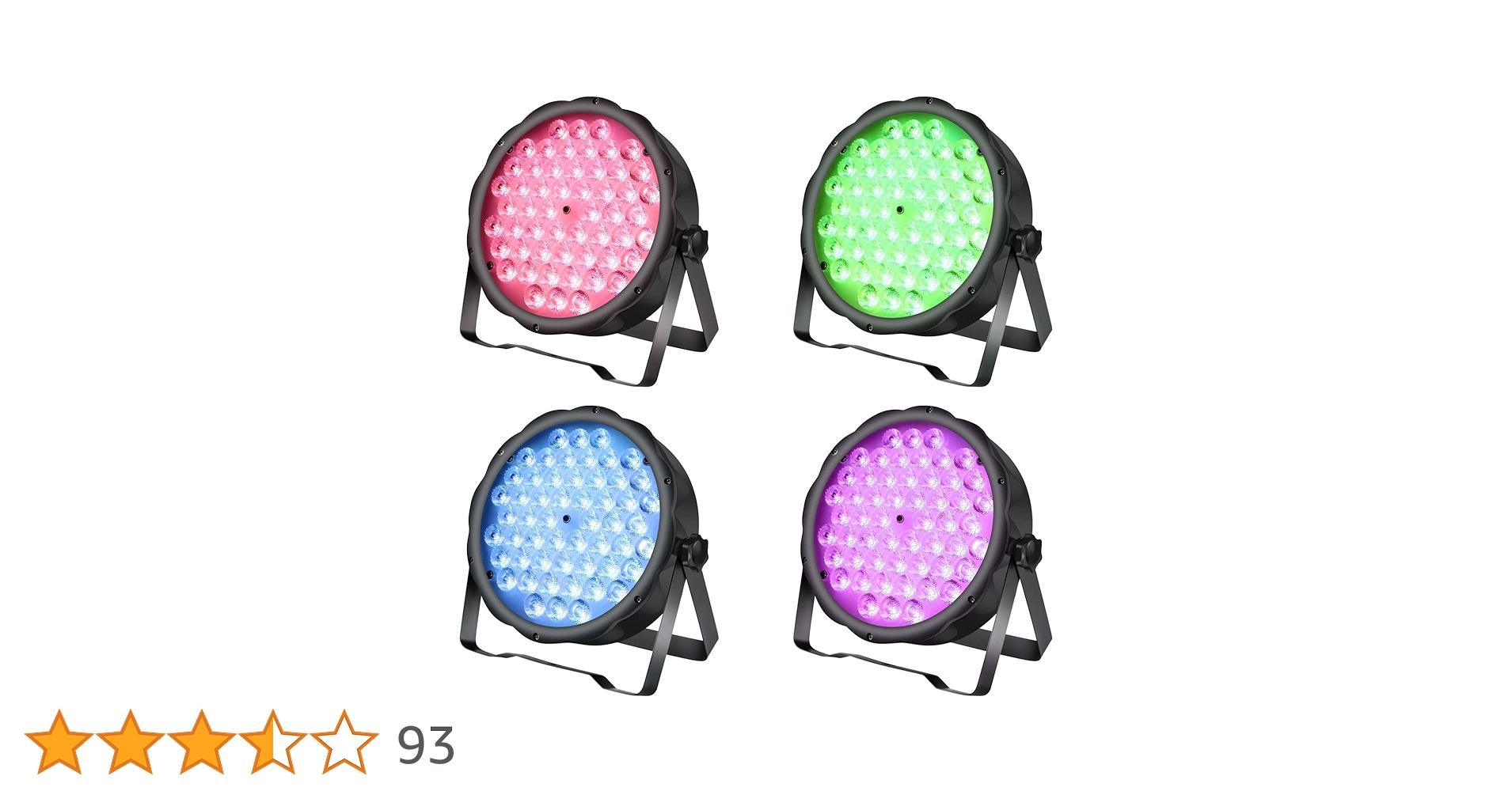 BETOPPER ステージライト 54x1.5W RGBW LPC008S 2個 Amazon.co.jp: BETOPPER ステージライト 54x1.5W RGBW LED 舞台