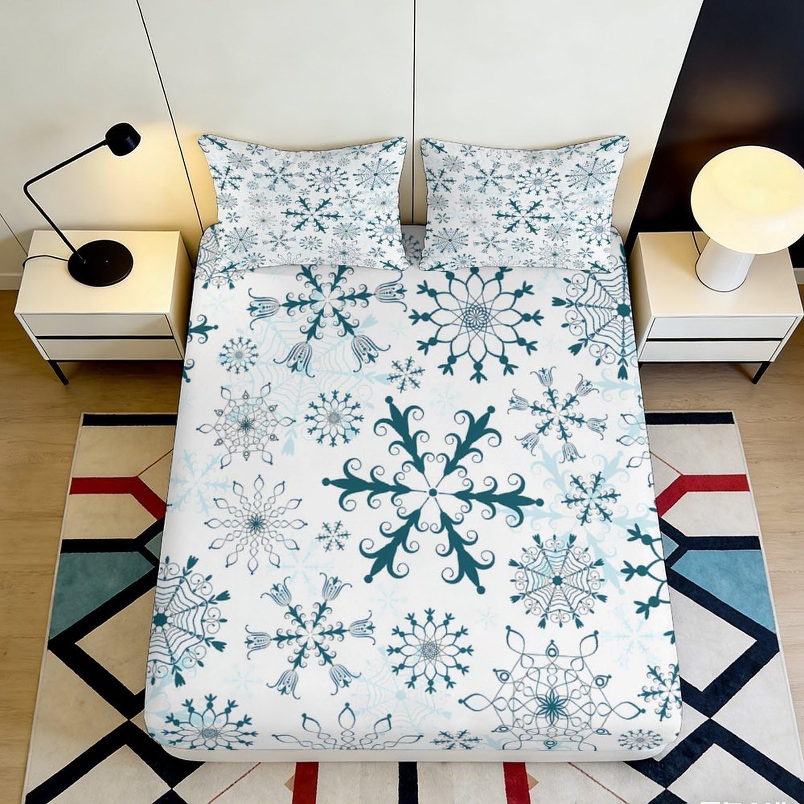 3D Printed Western Cowboy Fitted Sheet Microfiber Deep Pocket Non-Slip Bedroom Bedding Cowboy Art Mattress Fitted Cover 180x200x25cm
