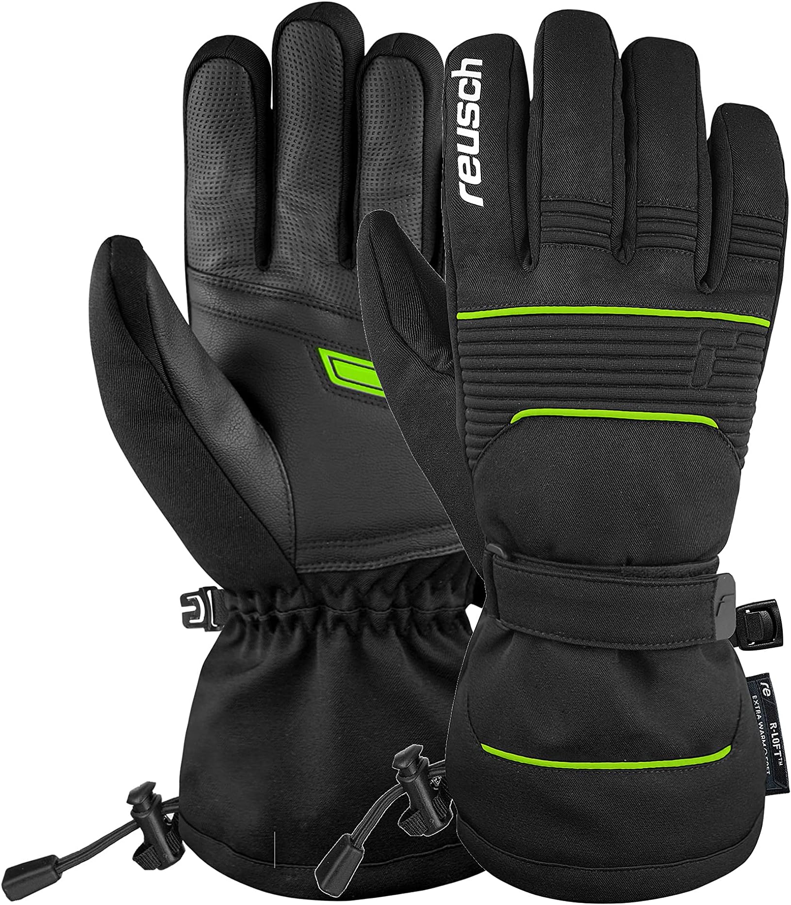 Crosby R-TEX® XT with wrist strap and waterproof membrane, comfortable warm ski gloves, sports gloves, snow gloves
