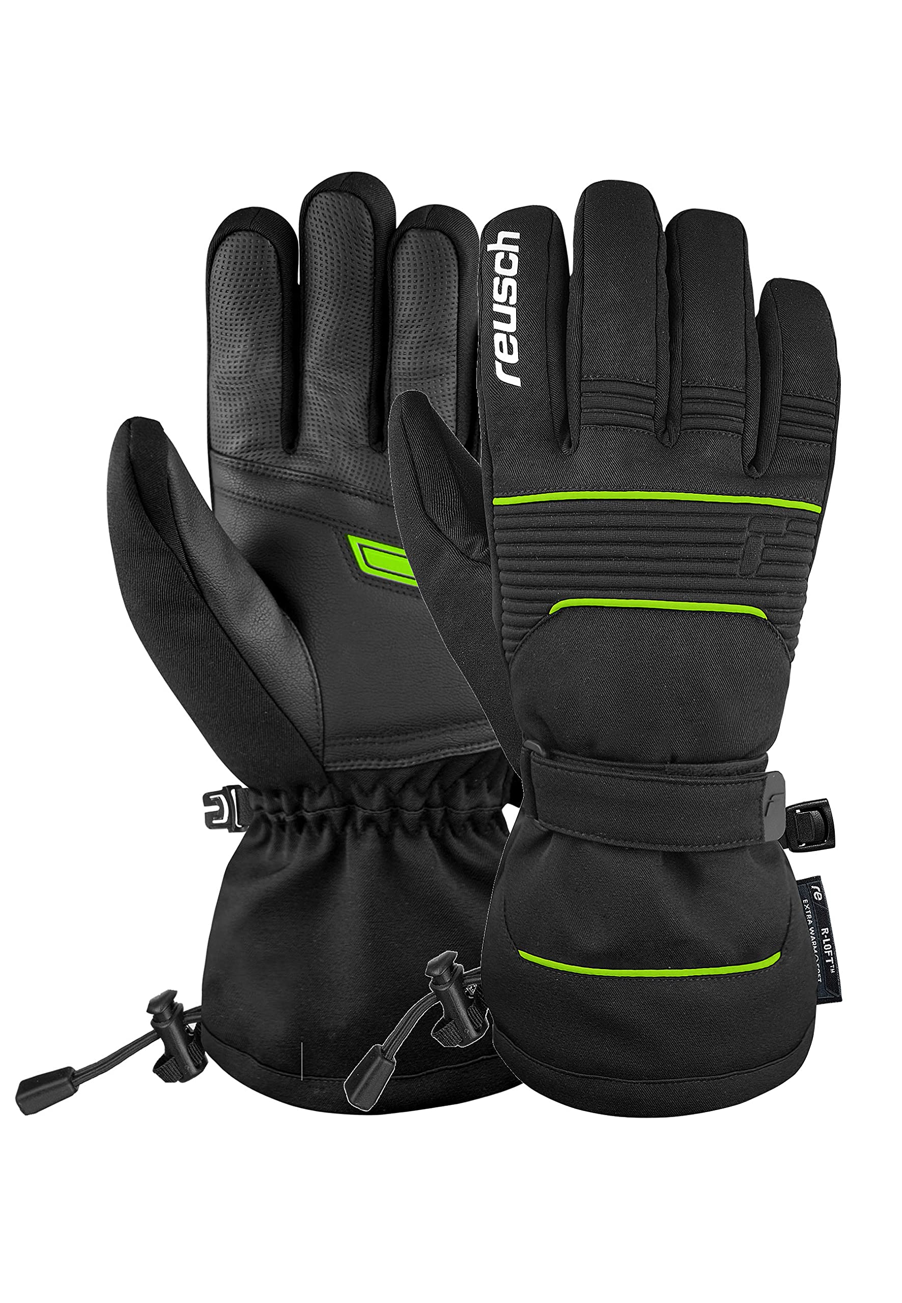 Crosby R-TEX® XT with wrist strap and waterproof membrane, comfortable warm ski gloves, sports gloves, snow gloves