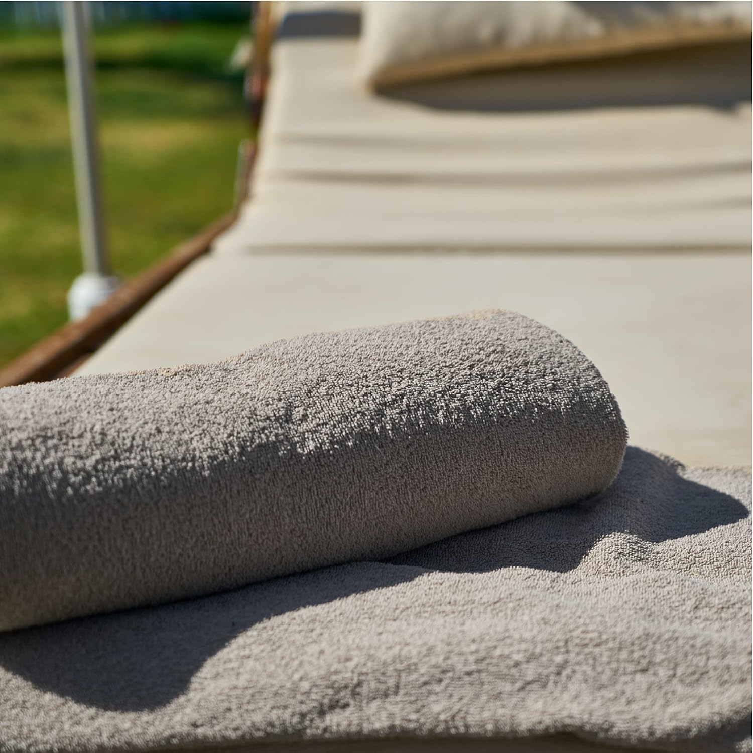 White Classic Luxury Bath Sheet Towels Extra Large | Highly Absorbent Hotel spa Collection Bathroom Towel | 35x70 Inch | 2 Pack (Grey): Home & Kitchen