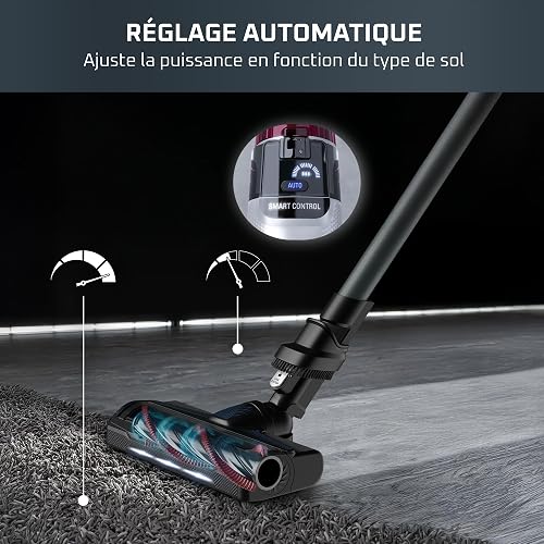 Rowenta - X-Force Flex 9.60 Aspirateur Balai sans Fil Violet - Noir - 7