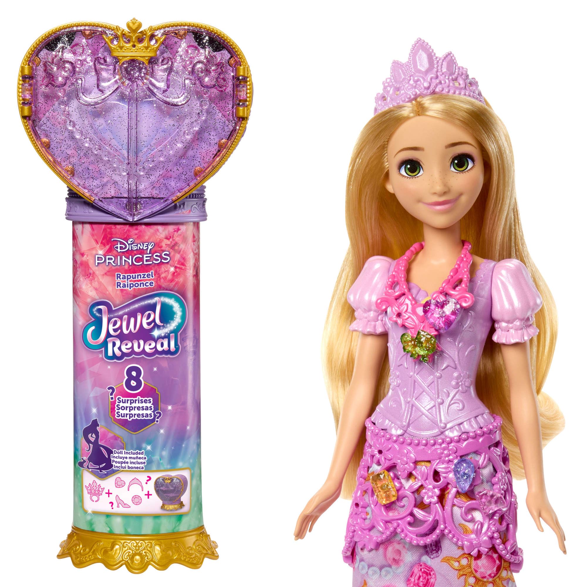 Disney Princess Rapunzel Jewel Reveal Doll