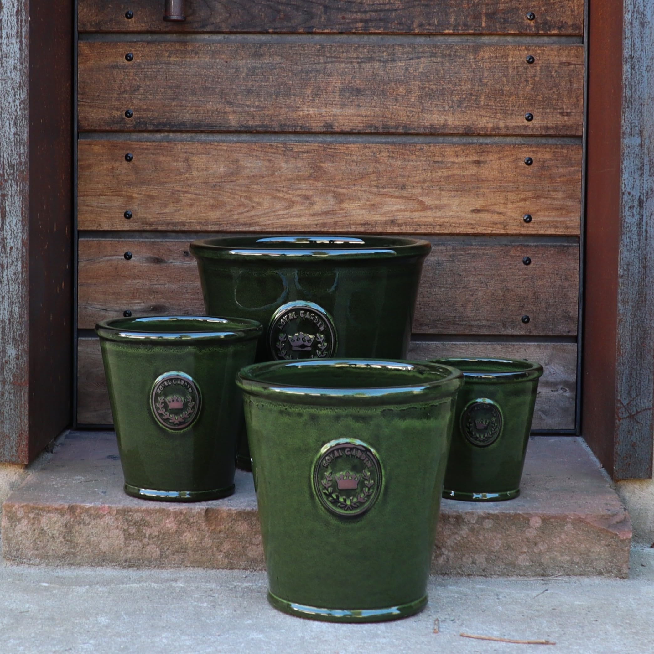 Palatina Werkstatt Vaso Royal Garden Green (38 cm)