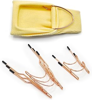 Torhang Sock Hoop for Embroidery Machine-5Pcs, Metal Hooping Aids Embroidery for Stabilizing Socks, Sleeves, Gloves and Small Garment, 3 Adult + 2 Kid, Easy DIY Creative Embroidery Craft Projects
