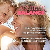 Vista 2 de Swisse Ultiboost Myo-Inositol & D-Chiro Inositol Suplemento Equilibrio hormonal, salud ovárica y apoyo menstrual 1100 mg de mio-inositol + 300