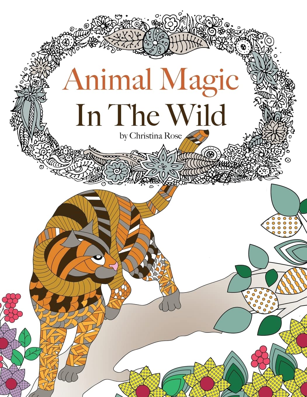 Animal Magic - In The Wild: Anti-Stress Animal Art Therapy