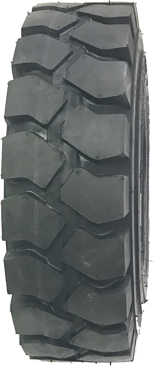 One New ZEEMAX HD 6.50-10 /10TT Forklift Tire w/Tube & Flap & Rim Guard