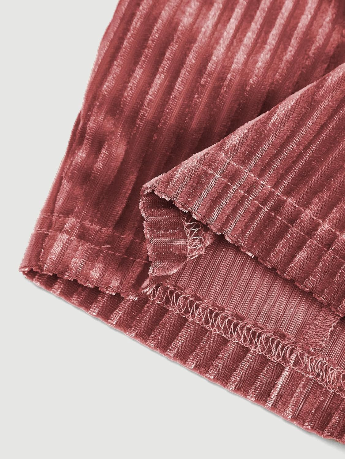 Verdusa Women's Going Out Halter Corset Tops Sleeveless Lace Up Open Back Crop Top Light Pink 3X-Large - Image 5