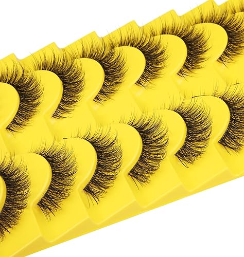 Miniatura 7 de Pestañas postizas rusas, pestañas rizadas en D, aspecto natural, pestañas zanlufly como extensión de pestañas, volumen transparente, banda de ojo de