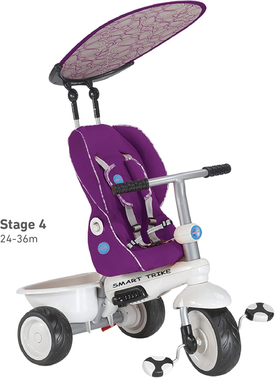 smarTrike 1914102 Baby Tricycle, Purple 