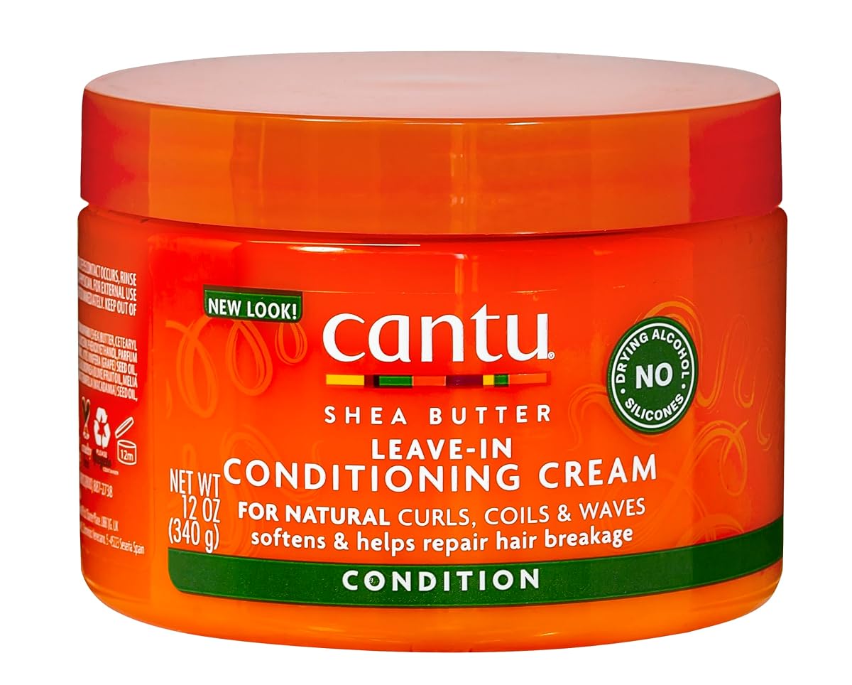 CANTU Shea Butter For Natural Hair Leave In Conditioning Repair Cream For All