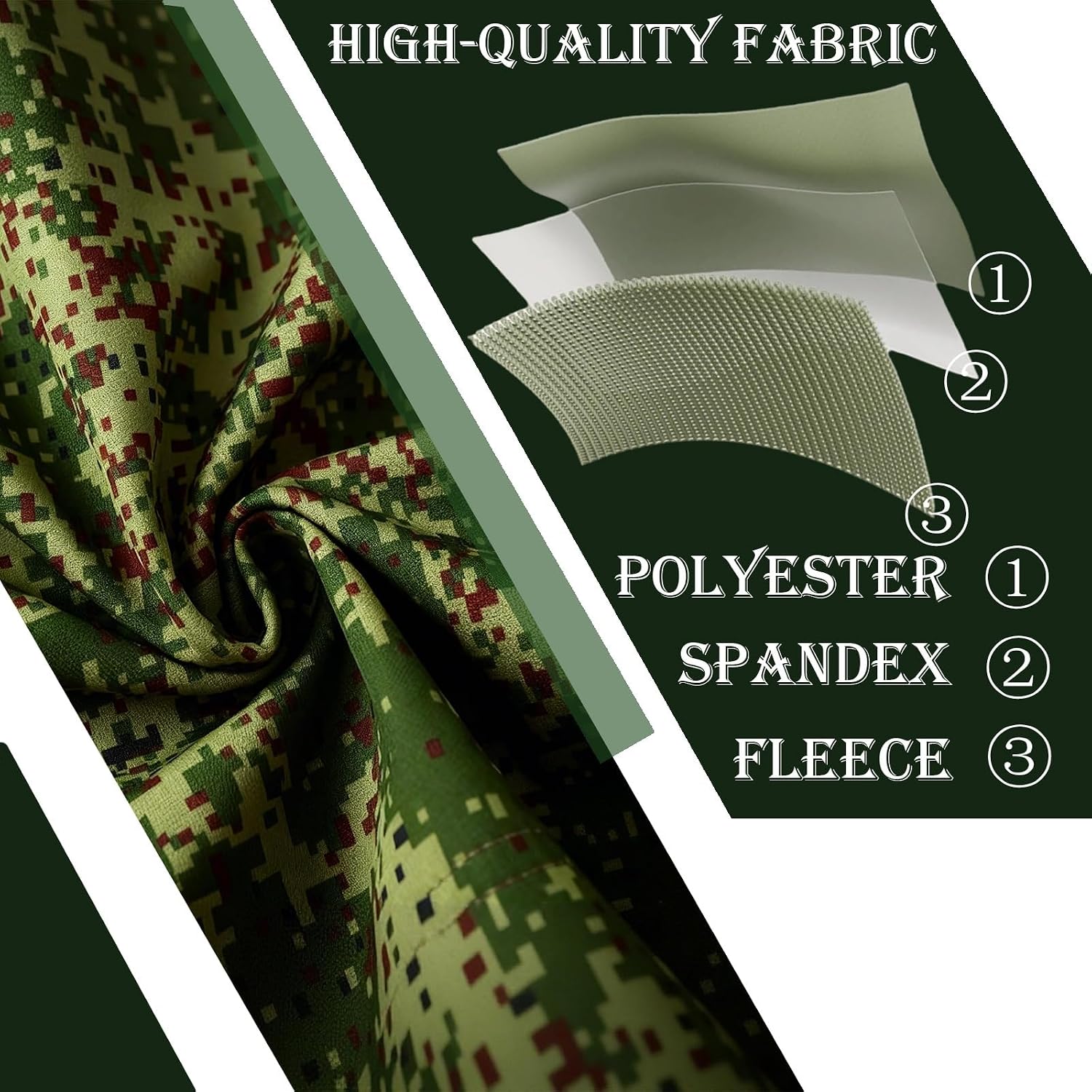 Outdoor Wear Jacket Suits,Tactical camo Jacket Set, Russian EMR CAMO Suit Accessory Green Costume