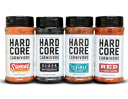 Vista 80 de Hardcore Carnivore Rojo: cerdo, pollo y condimento para barbacoa (coctelera grande)