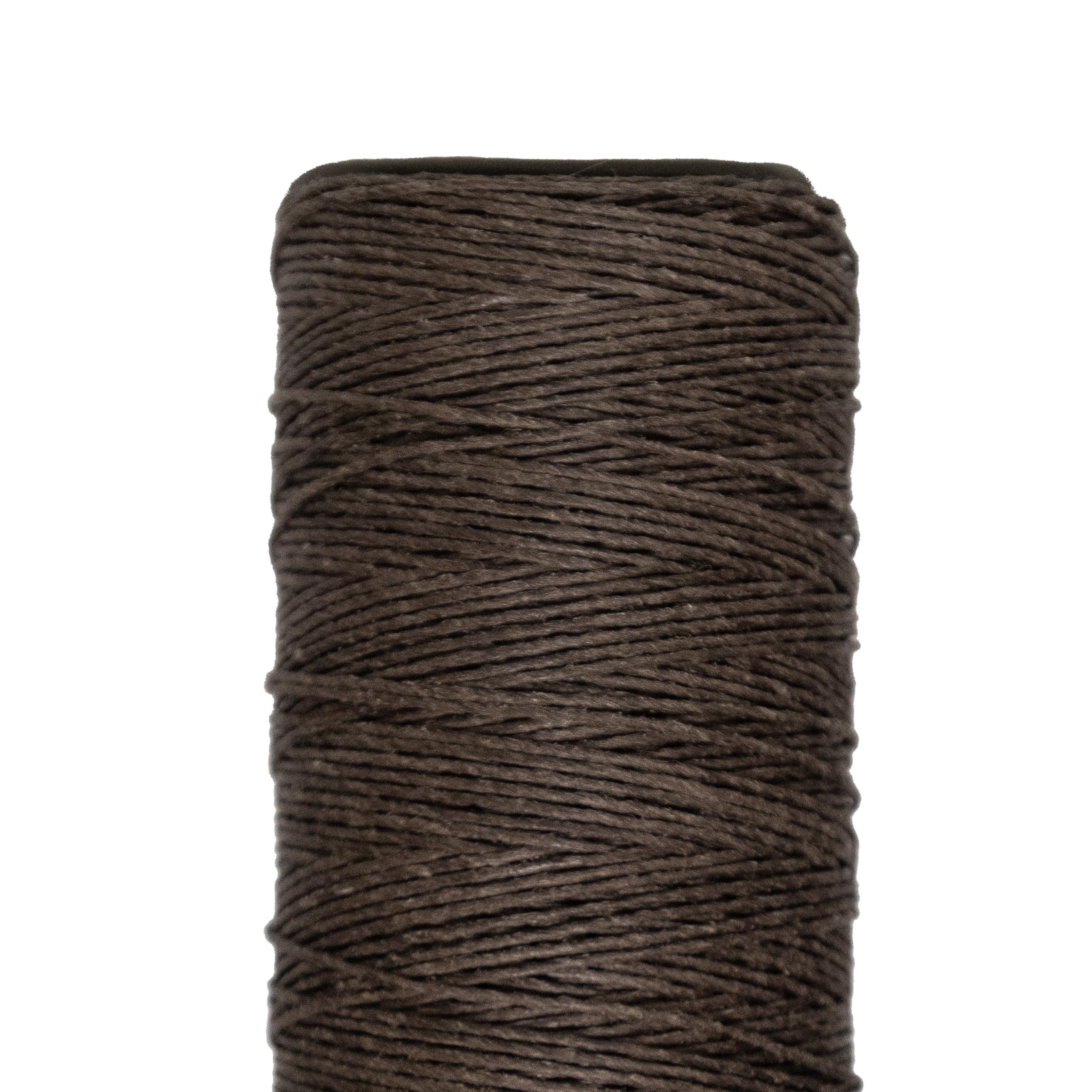 Realeather BTH100-02 - Hilo Encerado para Manualidades de Piel (50 g), Color marrón