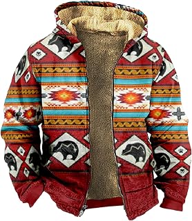 BGFIPAJG Womens Aviator Jackets Brown Autumn and Winter Extra Thick Fleece Hoodie Coat Fashion Print Aviator Jacket Womens Biker Jacket Men Down Jacket Repair