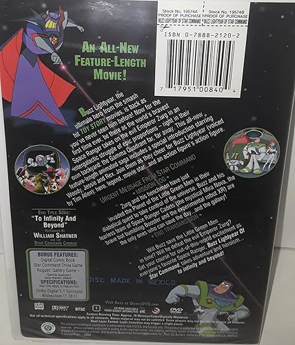 Miniatura 4 de Buzz Lightyear of Star Command The Adventure Begins DVD