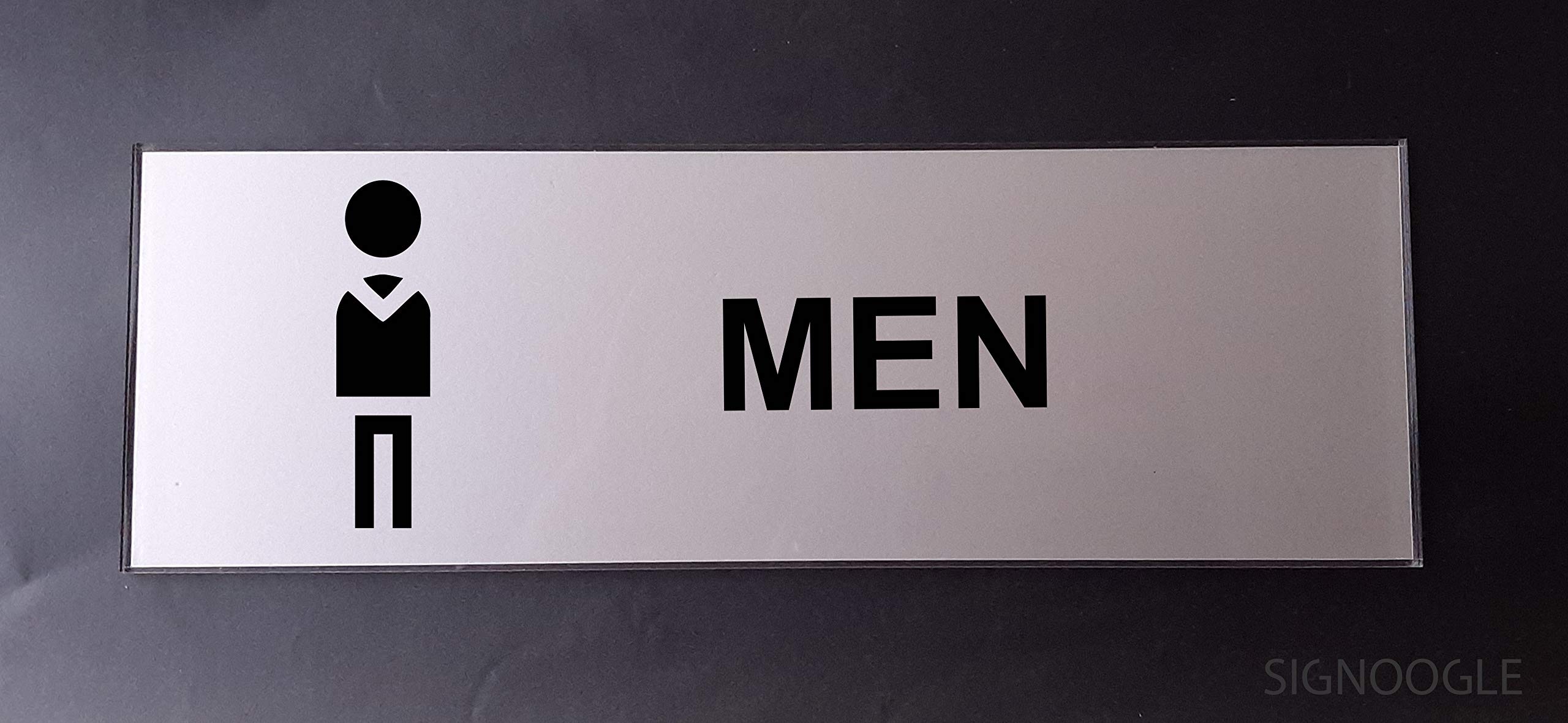 Buy SIGNOOGLE Men Restroom Toilet Washroom Trail Room Dressing Acrylic