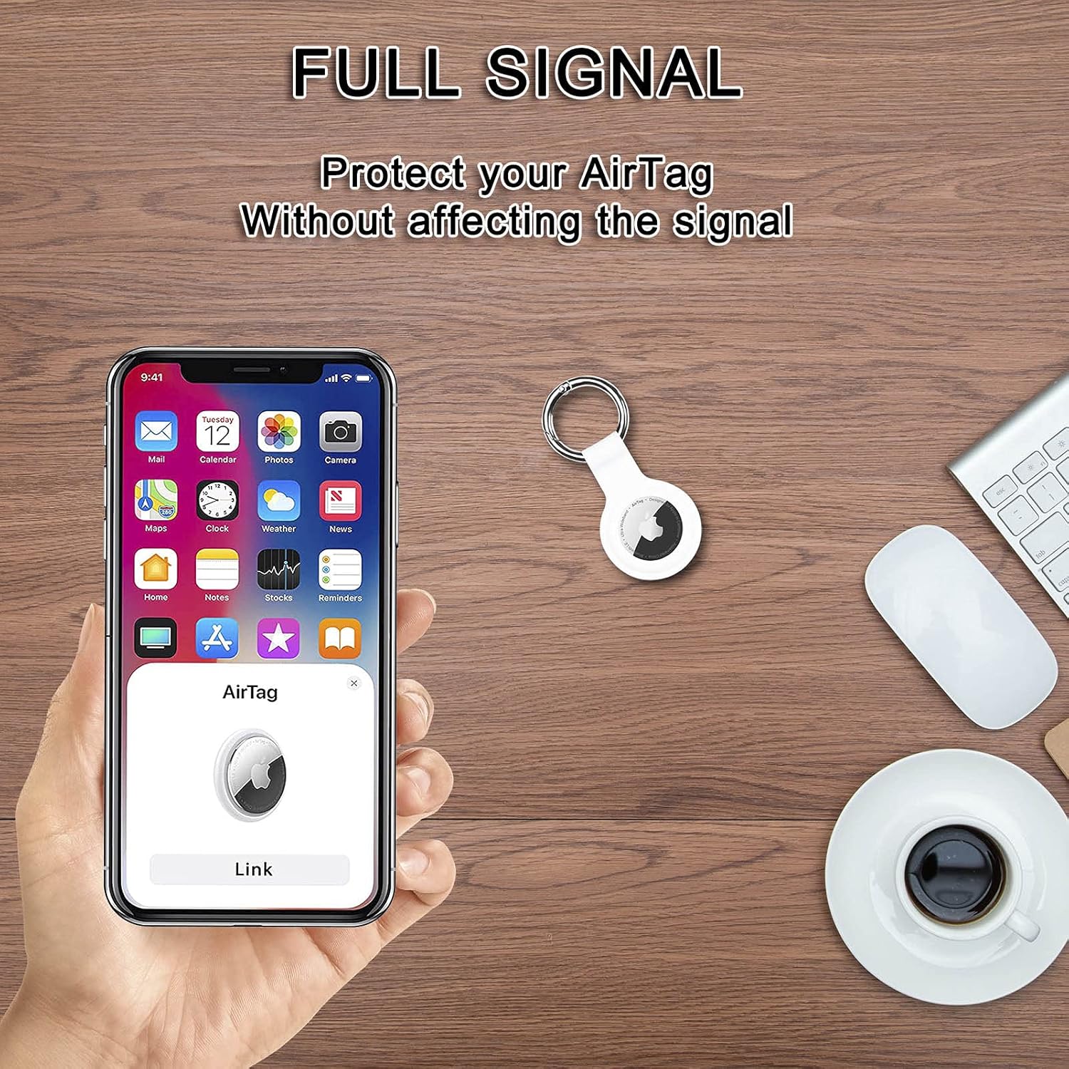 4 pack ldhty case for apple airtags case keychain air tag holder trackerkey ring casesprotective cover loop silicone finder items for luggage do