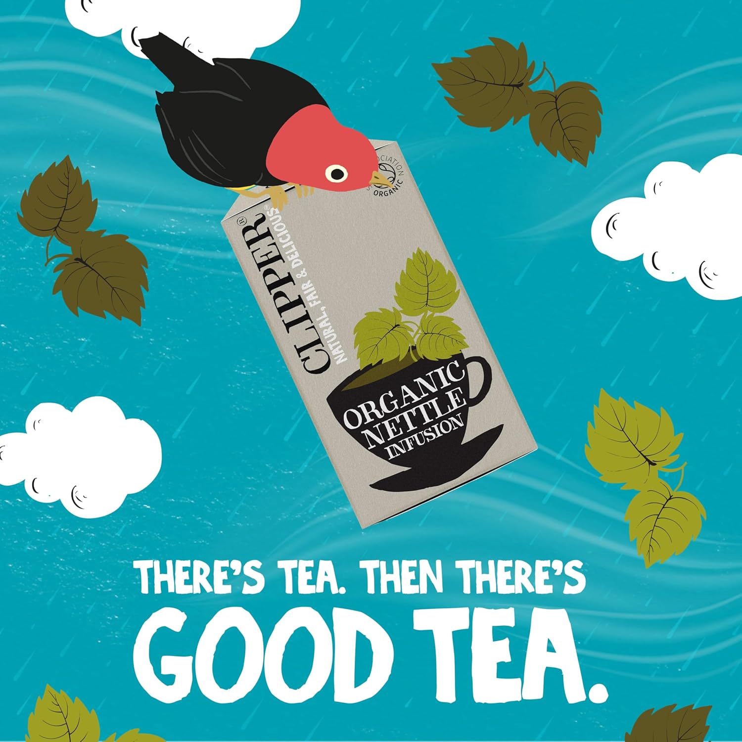 Clipper Organic Nettle Tea Bags | 120 Stinging Seychelles - View #2