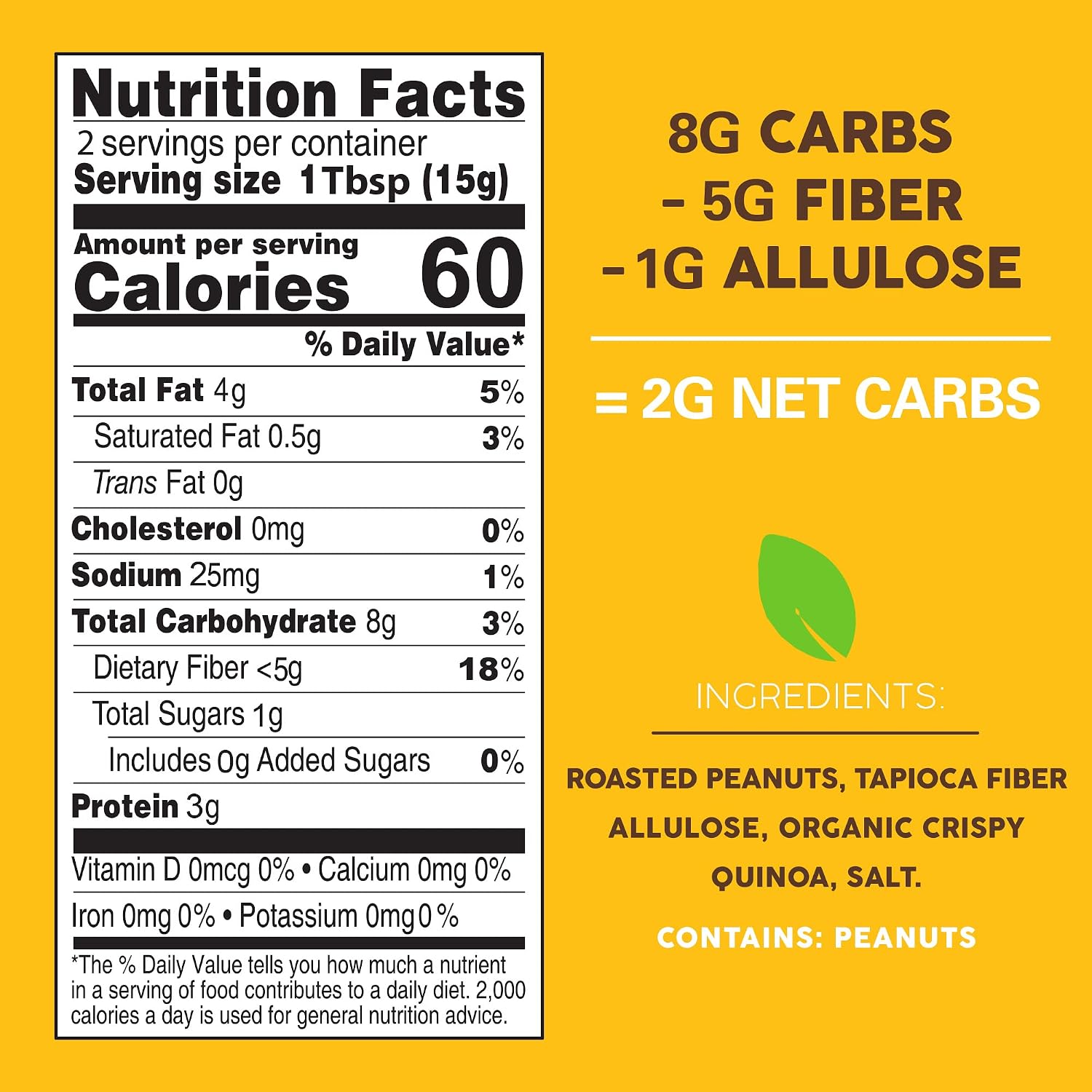Pasokin Keto Bite Peanut Butter – A gluten-free, vegan, zero sugar-added energy bite