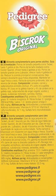 Foto 4 de 4 de Pedigree - Snack para perros adultos Pedigree galletas Biscrok Multi Mix 500 g