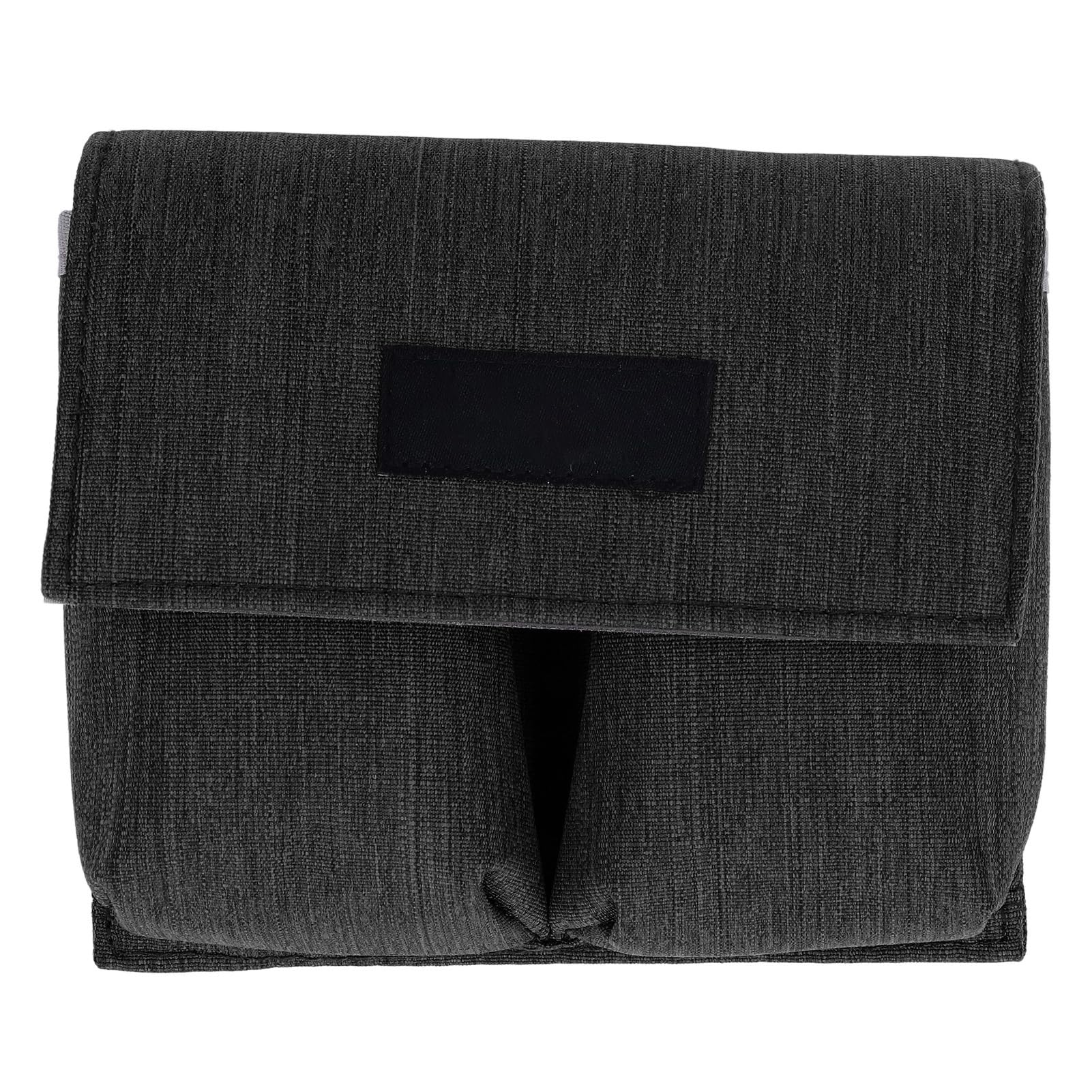 Bolsa para Batería de Dron, Nailon Resistente a los Arañazos, a Prueba de Polvo, Bolsa para Batería de Cámara, Resistente Al Agua, 2 Bolsillos para Exteriores (Black)