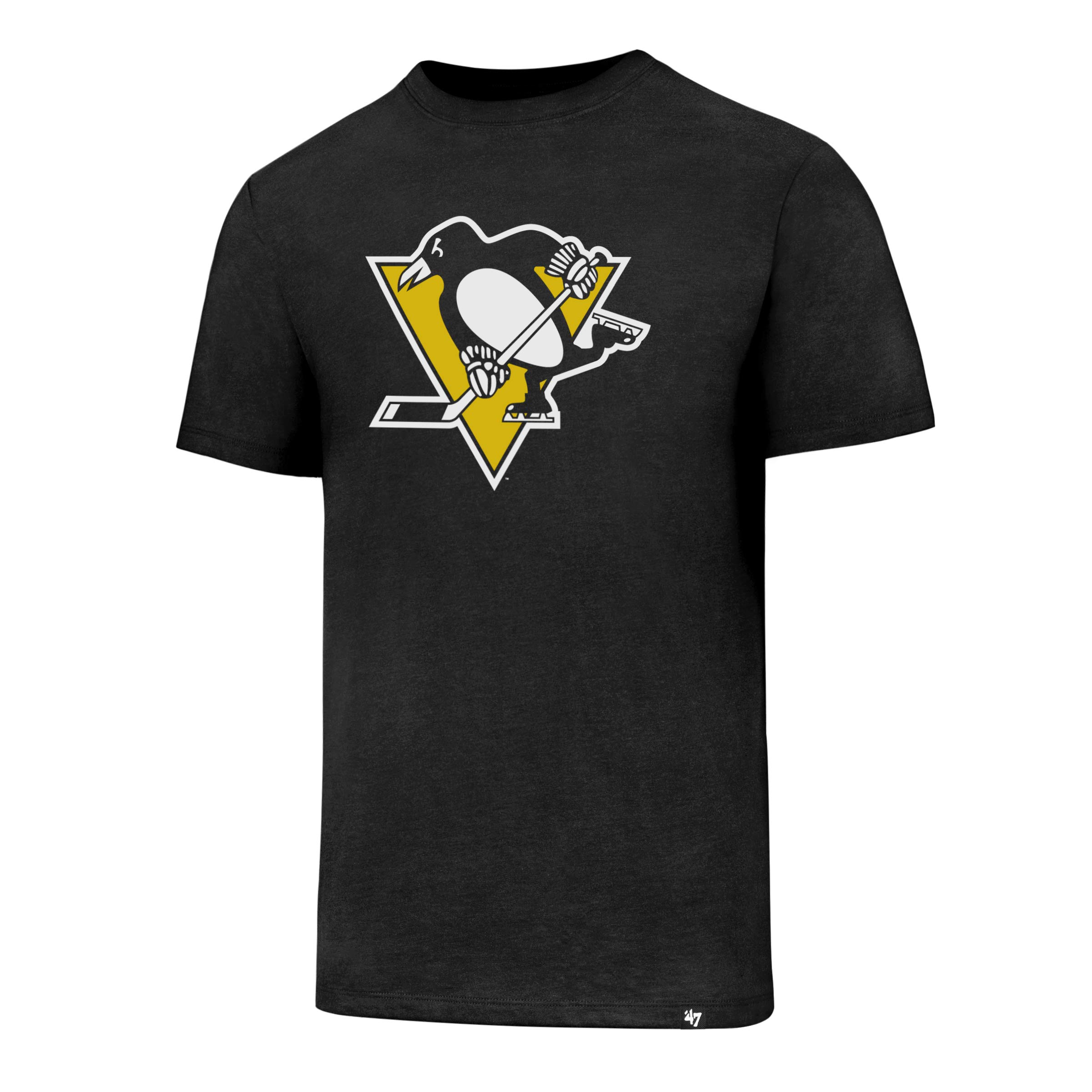 Men's Black '47 Nhl Pittsburgh Penguins Club T-Shirt, Xl